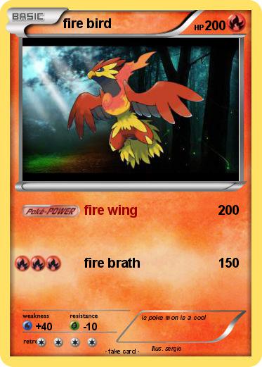 Pokemon fire bird