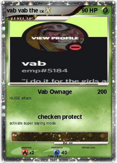 Pokemon vab vab the