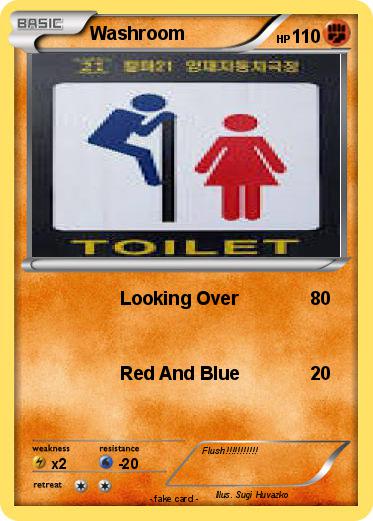 Pokemon Washroom