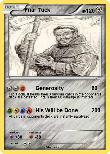 Pokemon Friar Tuck