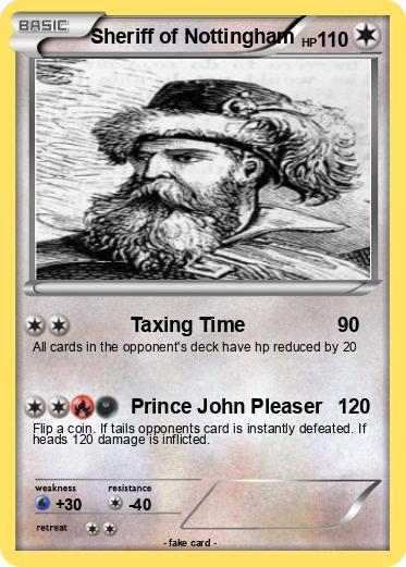 Pokemon Sheriff of Nottingham