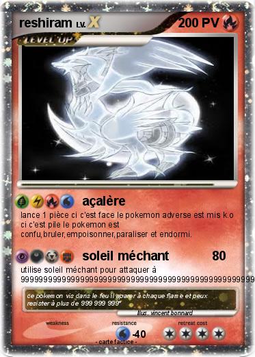 Pokemon reshiram