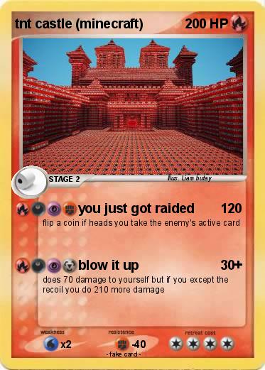 Pokemon tnt castle (minecraft)