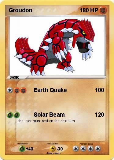 Pokemon Groudon