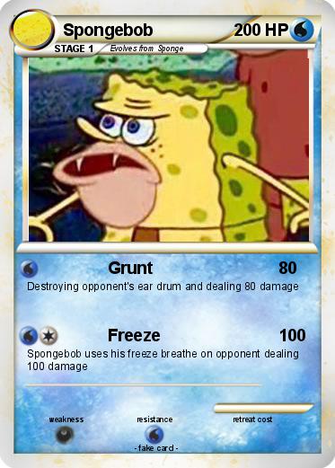 Pokemon Spongebob