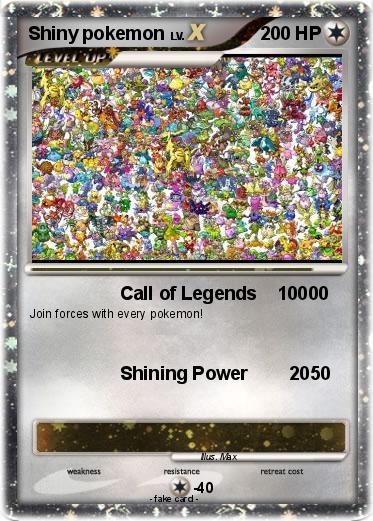 Pokemon Shiny pokemon