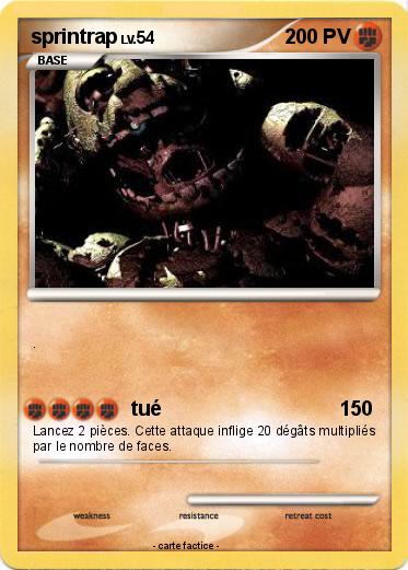 Pokemon sprintrap