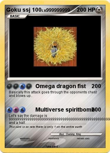 Pokemon Goku ssj 100