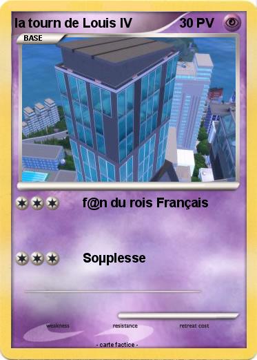 Pokemon la tourn de Louis IV