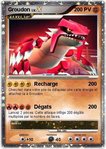Pokemon Groudon