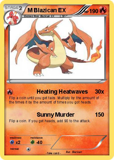 Pokemon M Blazican EX