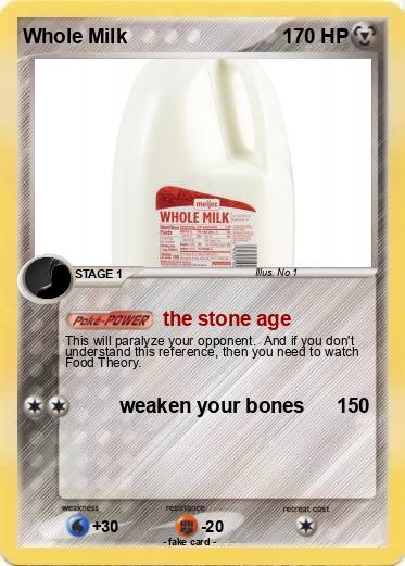 Pokemon Whole Milk