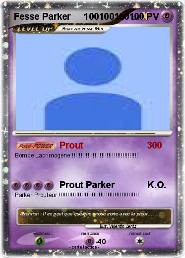 Pokemon Fesse Parker     100100100