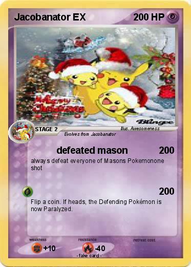 Pokemon Jacobanator EX