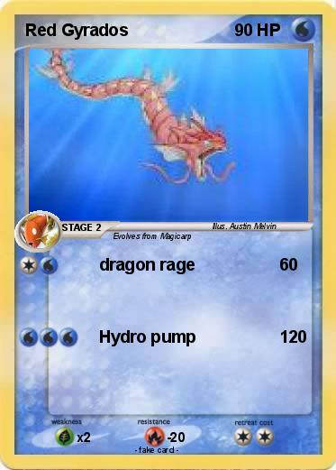 Pokemon Red Gyrados