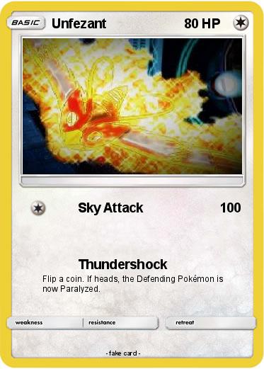 Pokemon Unfezant