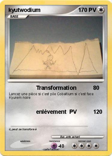 Pokemon kyutwodium