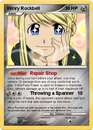 Pokemon Winry Rockbell