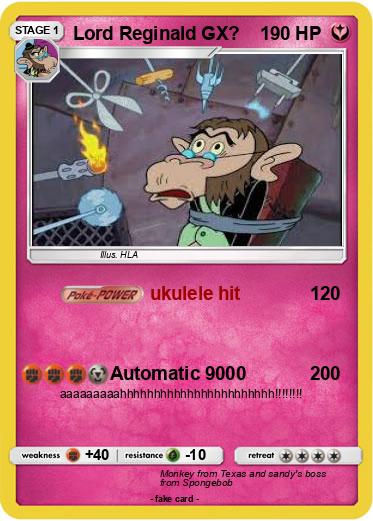 Pokemon Lord Reginald GX?