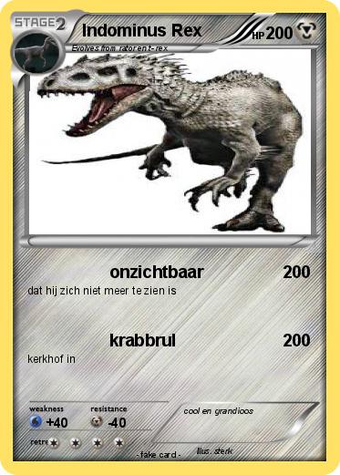 Pokemon Indominus Rex