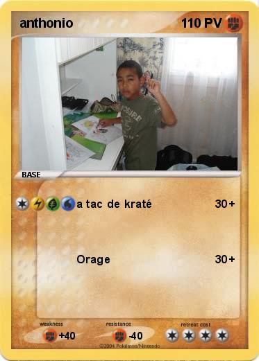 Pokemon anthonio
