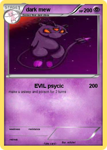 Pokemon dark mew