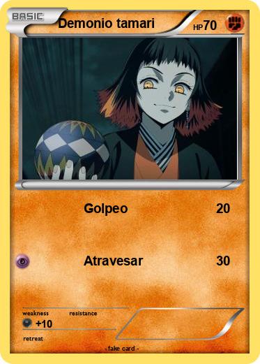 Pokemon Demonio tamari
