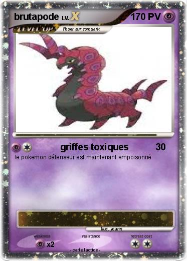 Pokemon brutapode