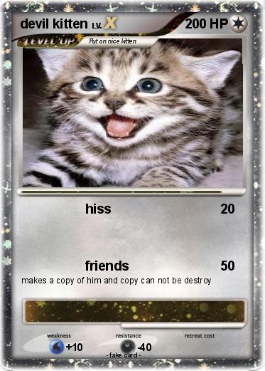 Pokemon devil kitten