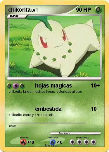 Pokemon chikorita