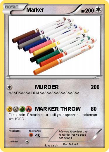 Pokemon Marker