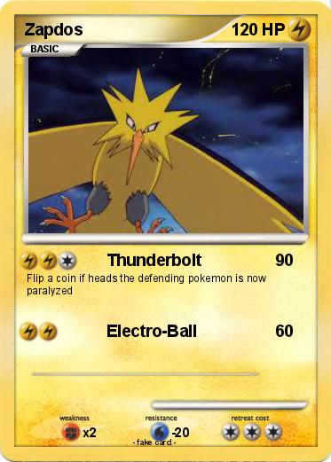 Pokemon Zapdos