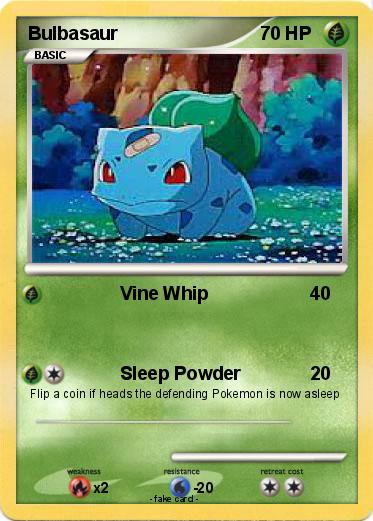 Pokemon Bulbasaur