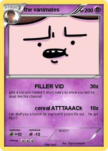 Pokemon the vanimates