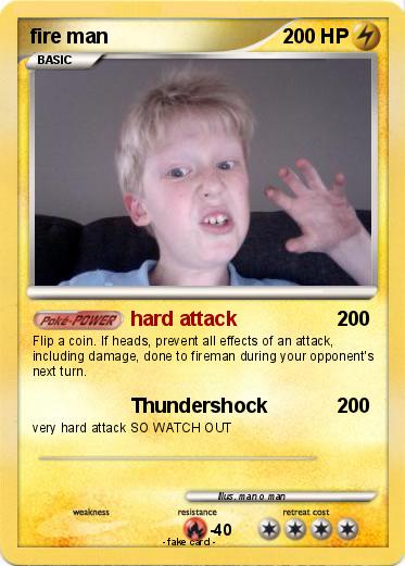 Pokemon fire man
