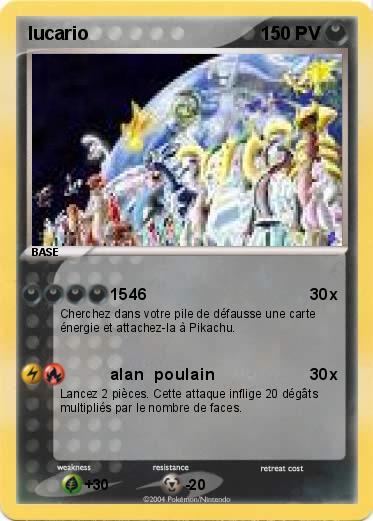 Pokemon lucario