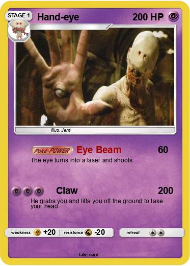 Pokemon Hand-eye