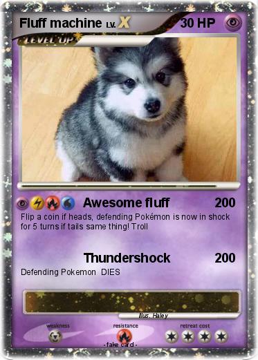 Pokemon Fluff machine
