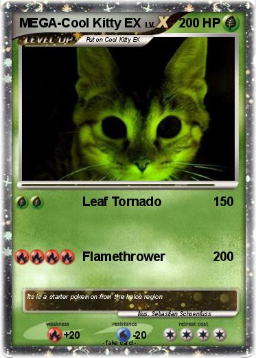 Pokemon MEGA-Cool Kitty EX