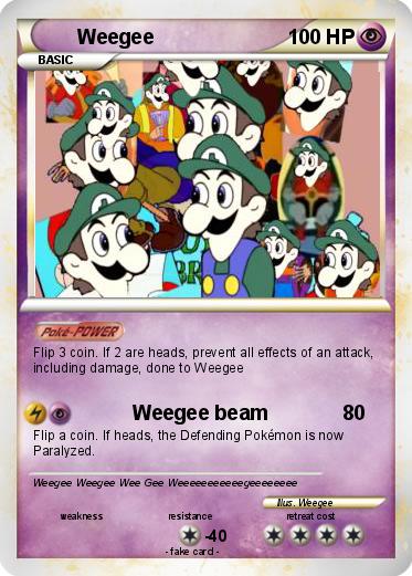 Pokemon Weegee