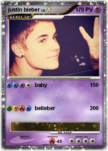 Pokemon justin bieber