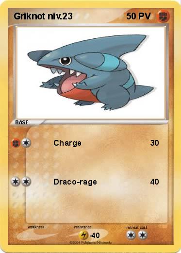 Pokemon Griknot niv.23
