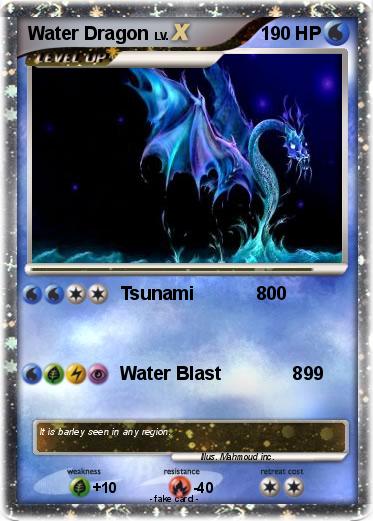 Pokemon Water Dragon