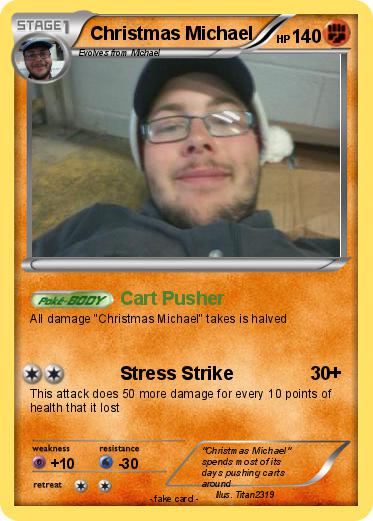 Pokemon Christmas Michael
