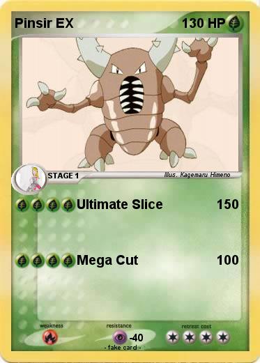 Pokemon Pinsir EX