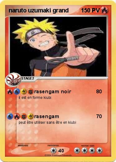 Pokemon naruto uzumaki grand