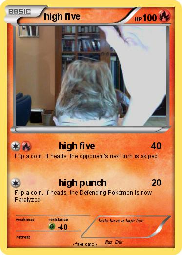 Pokemon high five
