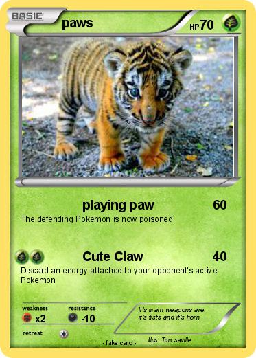 Pokemon paws