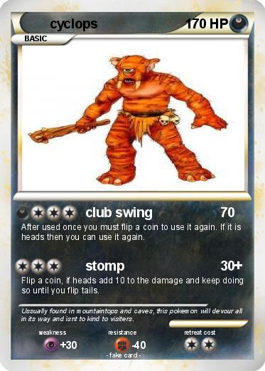 Pokemon cyclops