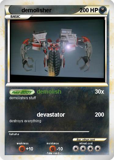 Pokemon demolisher